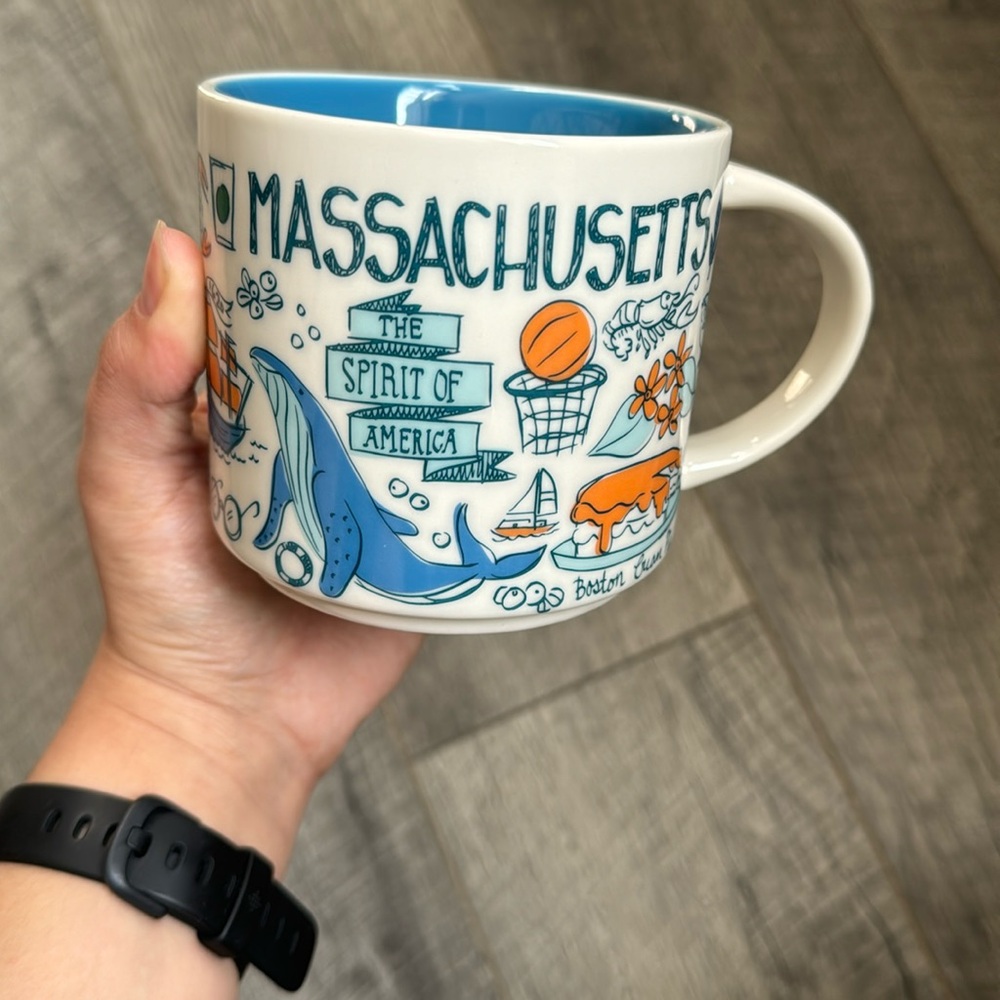 Starbucks been there series Massachusetts mug